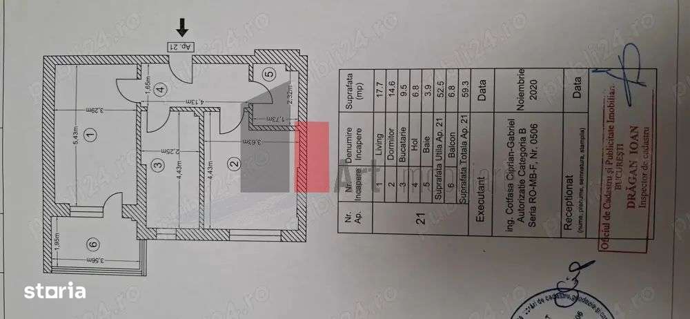 Se vinde sau  se inchiriaza apartament superb 2 camere  in  Envogue Re-10