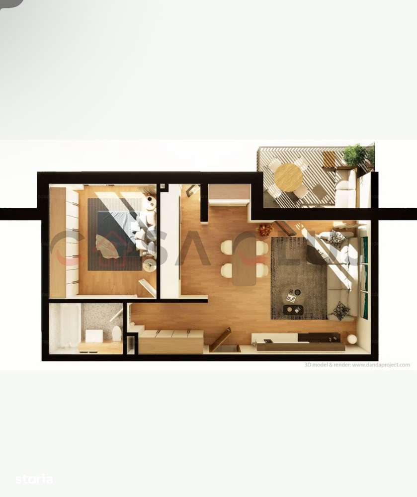 2 camere constructie noua premium, etaj intermediar, Zona Iulius Mall - Imagine principală: 4/4