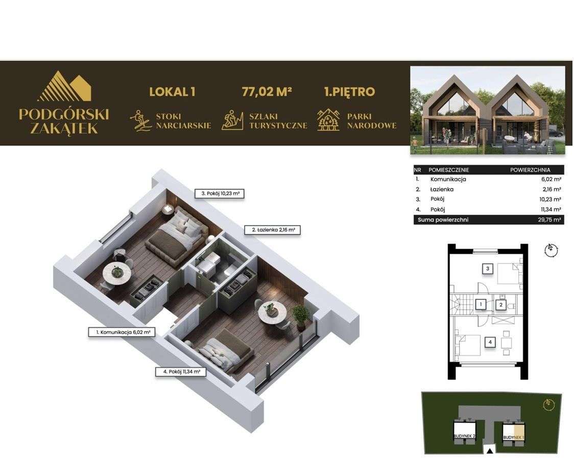 Zamieszkaj Lub Zainwestyj W "Podgórski Zakątek" !-15