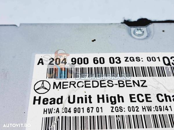 Unitate navigatie Mercedes Clasa C (W204) [Fabr 2007-2014] A2049006003 - 2