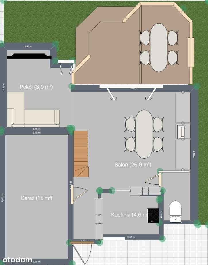 Apartament z garażem i klimatycznym mini ogródkiem-19