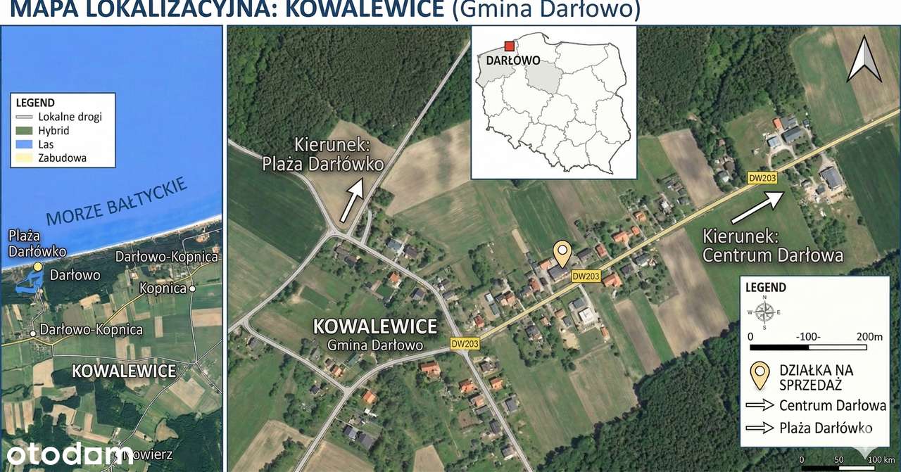 Atrakcyjne działki blisko morza |od 500 m² |cena od 50 tys| Kowalewice-4