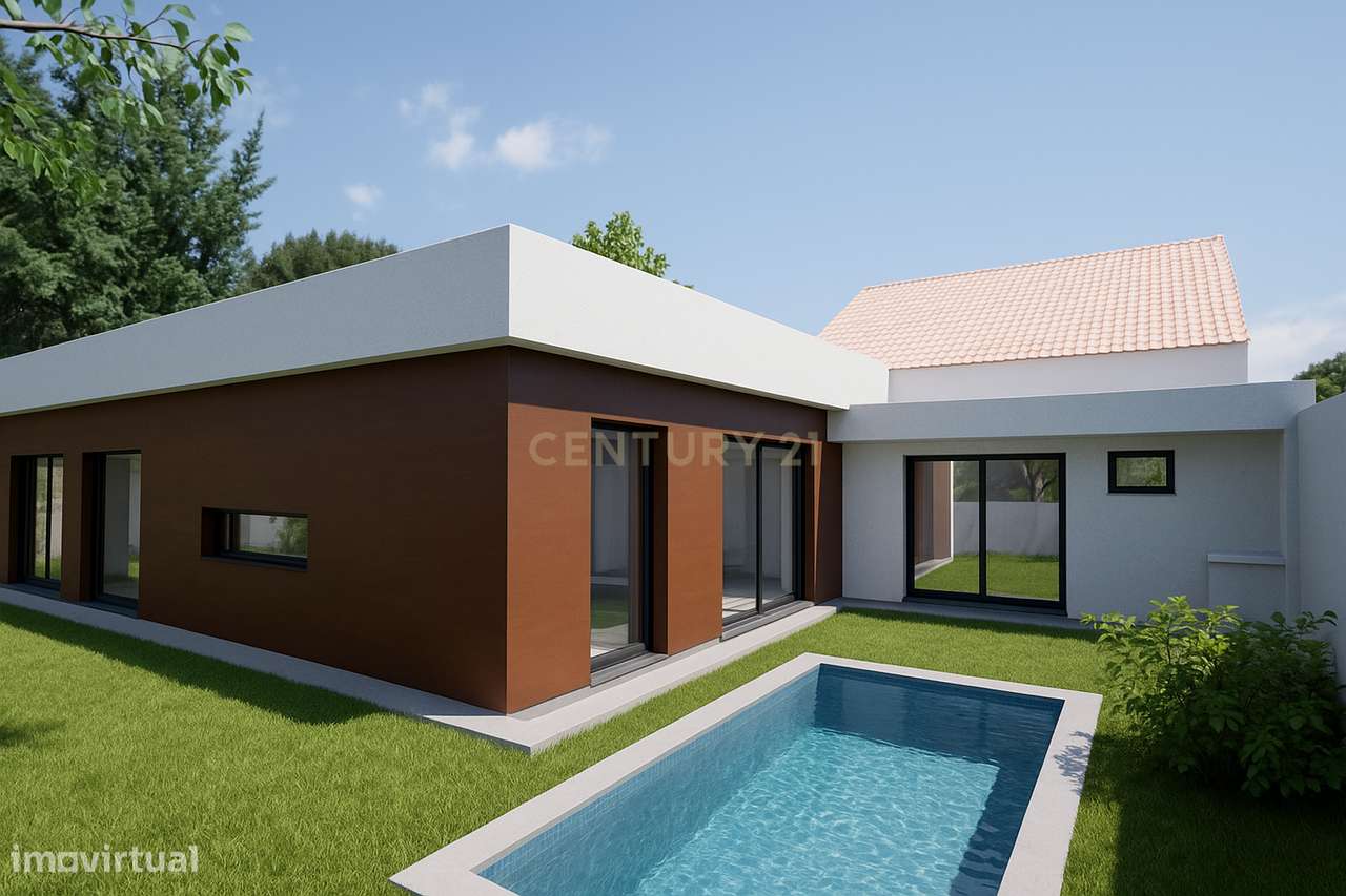 Moradia T4 Em Pinhal General Fernao Ferro Seixal Luxo Em Construca