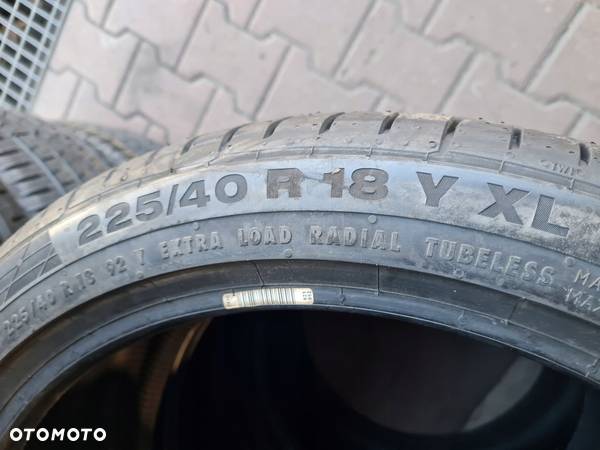 2x CONTINENTAL Sport Contact 5 225/40R18 2022 NOWE - 2