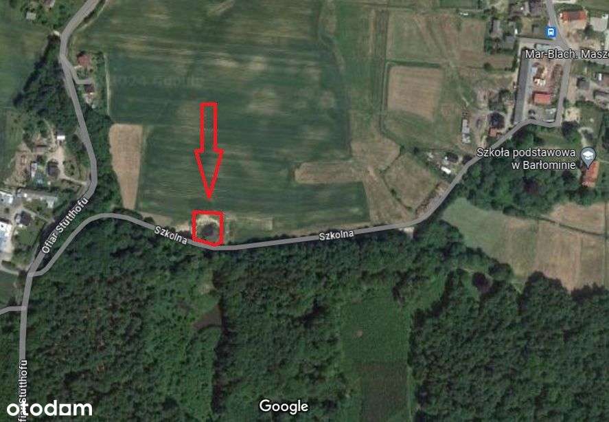 Działka Budowlana 1054M2 Barłomino Luzino - Pełny obrazek: 5/7