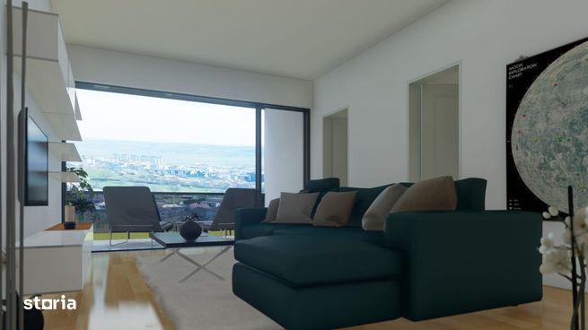 COPOU- INTABULAT- MOBILAT- Apartament cu 3 camere Hay Panoramic Resid.-13