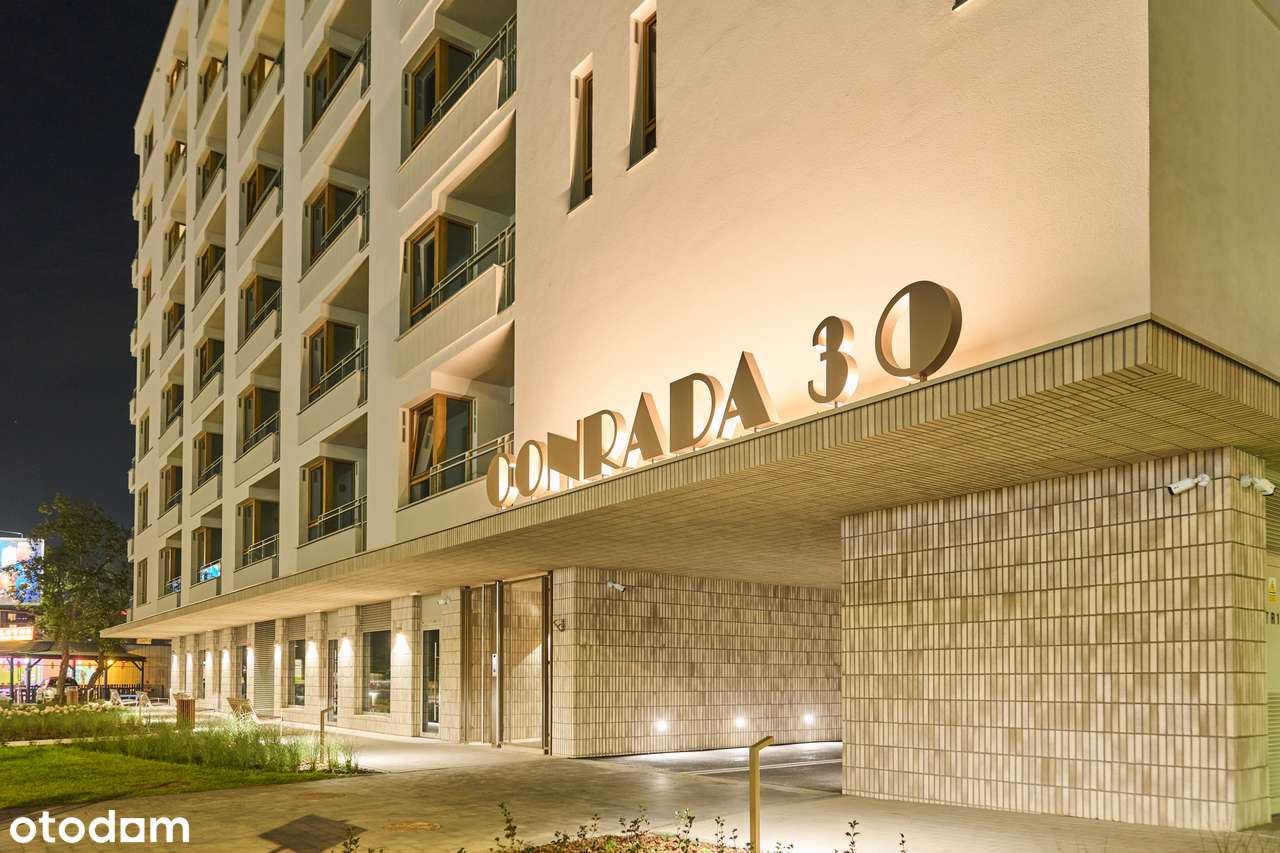 Mieszkanie 1-pokojowe z loggią w gotowej inwestycji Conrada 30-7