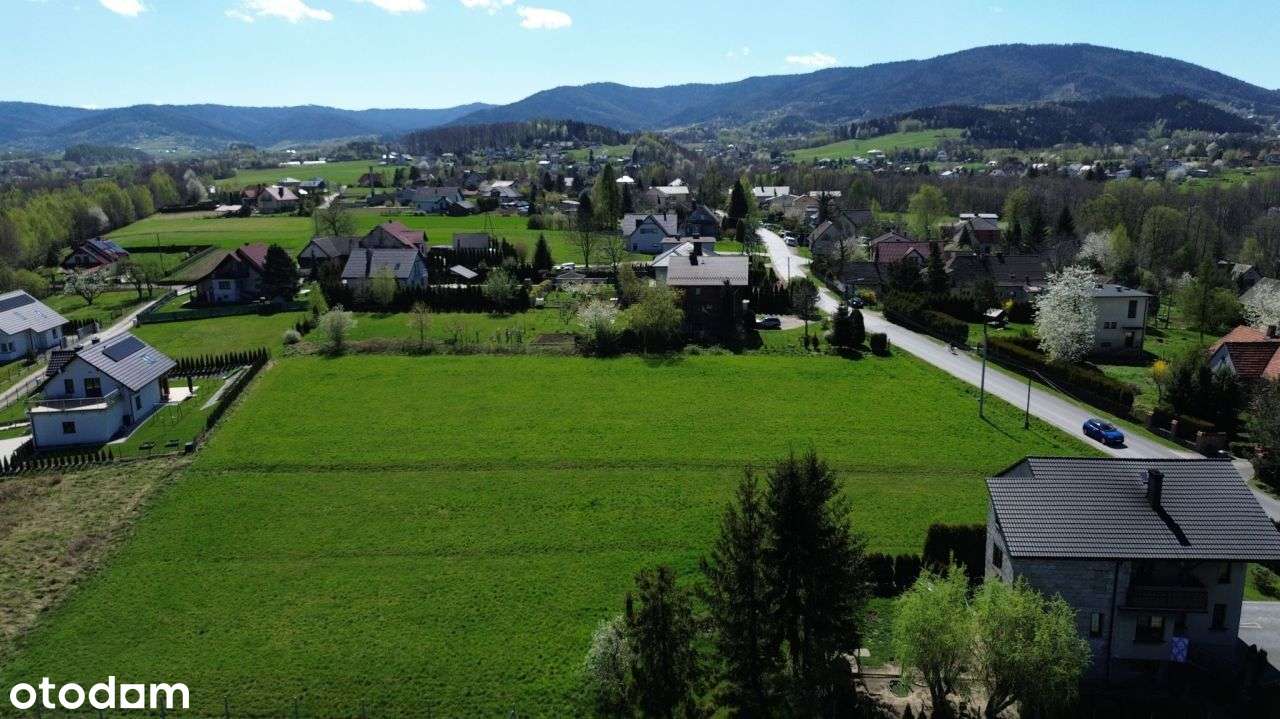 Działka budowlana u podnóża Beskidu Małego-4