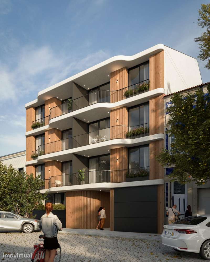 Apartamento T1+1 com terraço Matosinhos Sul-21