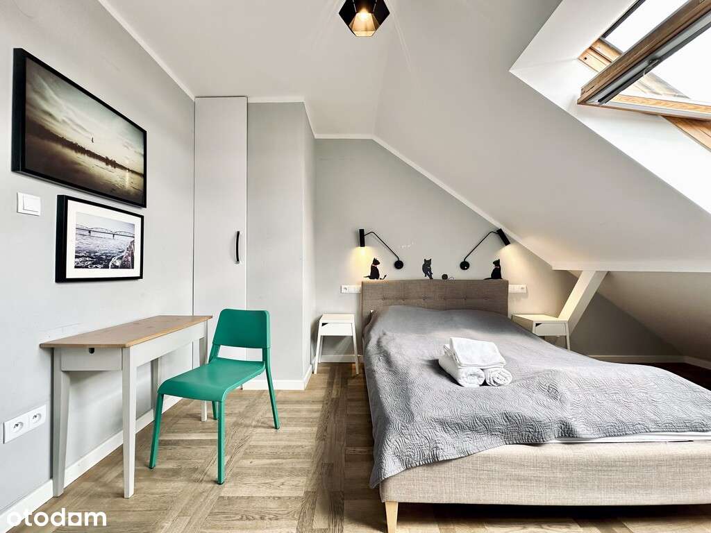 Dwupoziomowy apartament z widokiem na Stare Miasto-13