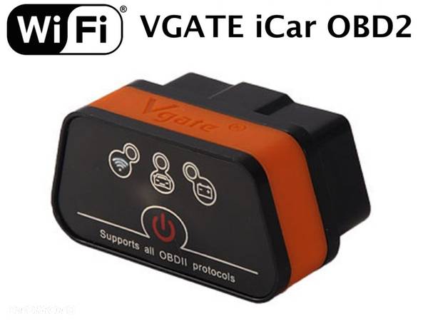 Interfejs diagnostyczny OBD2 ELM327 Vgate iCar na WiFi - 1