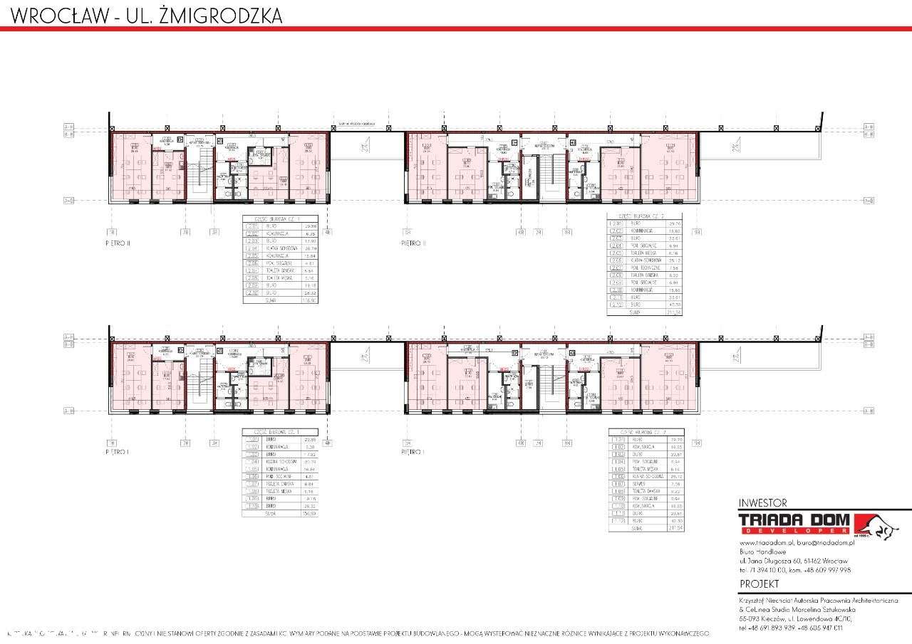 budynek A | część biurowa cz.1 | piętro 1 - Pełny obrazek: 2/6