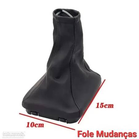 Conjunto Manete + fole mudanças + fole travão de mão Opel Corsa C Combo - 3 peças - 5