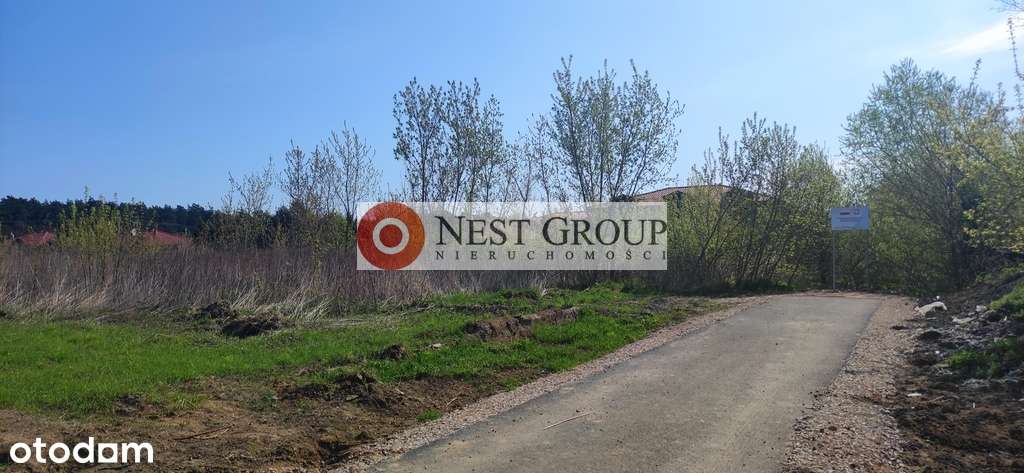 Grunt przy skarpie 1421m2 Suchocin gm. Jabłonna-14