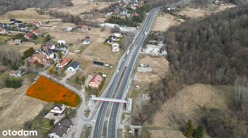 Działka inwestycyjna z PnB przy Zakopiance.-2