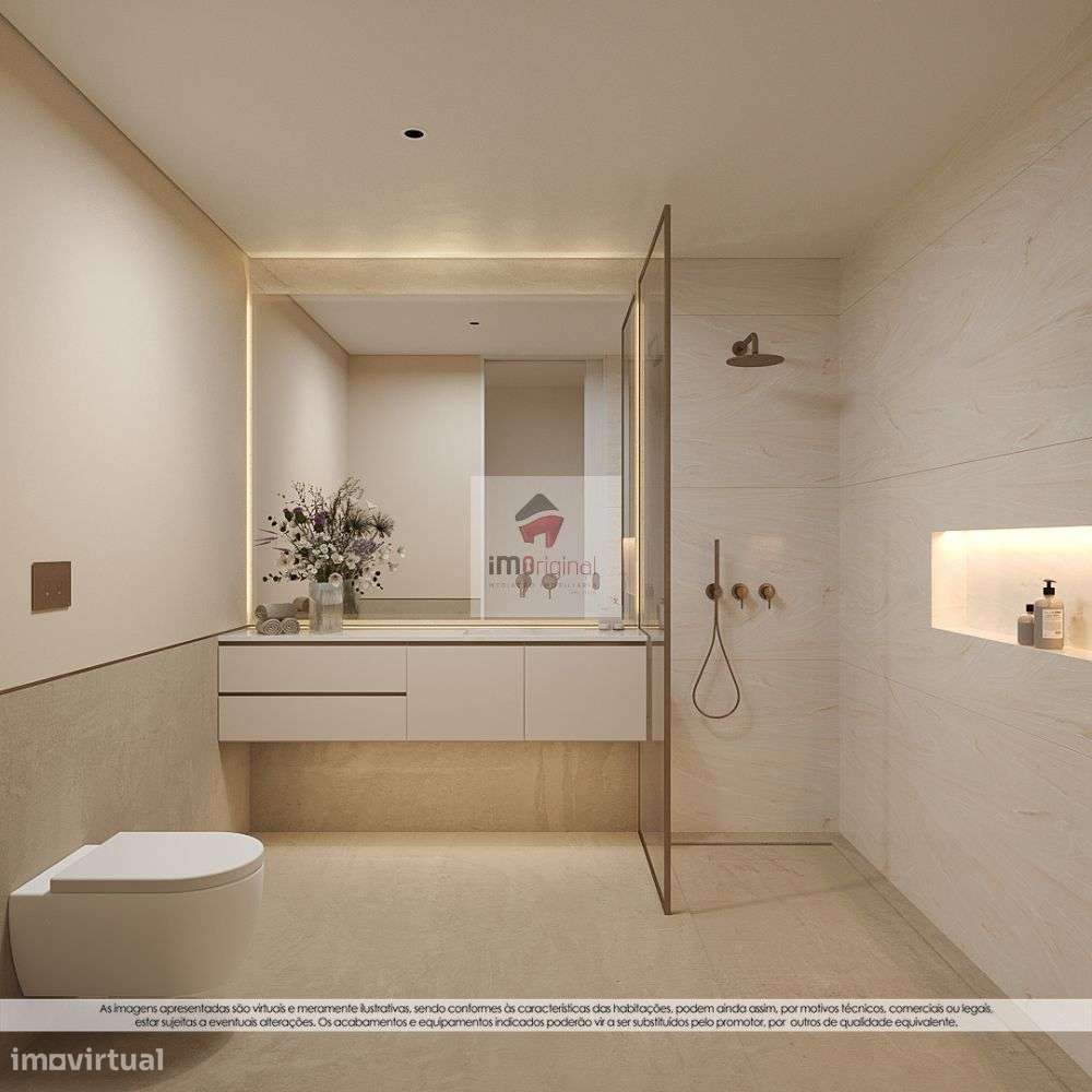 WHITE II junto praias, T4 Duplex Luxo Conforto Funcionalidade-19