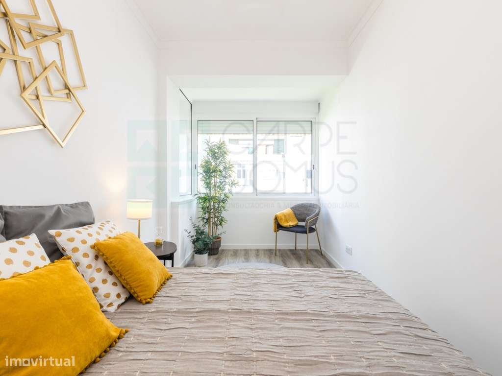 Apartamento T3 Totalmente remodelado, em Benfica - Lisboa-21