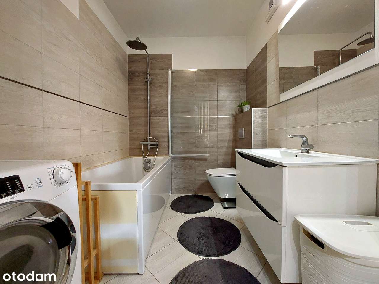 NOWE BUDOWNICTWO! Wysoki parter z balkonem - Rąbin-18