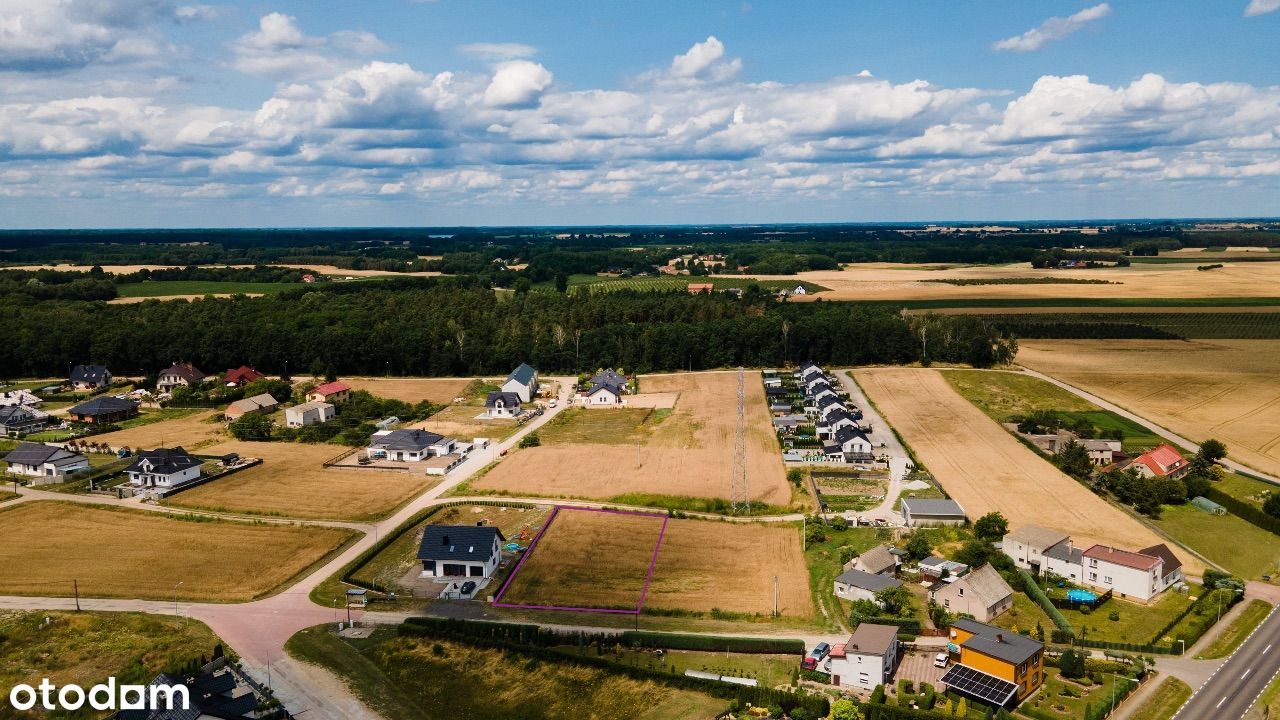 Działka budowlana w Pniewach