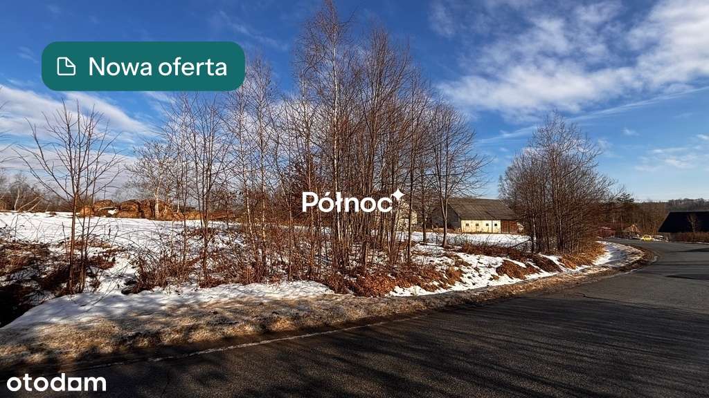 Łomna działka budowlana 10 arów