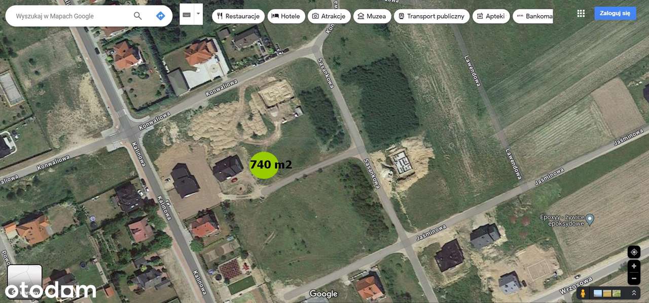 Działka budowlana 740 m², media, spokojna okolica – Kościerzyna - Pełny obrazek: 4/4