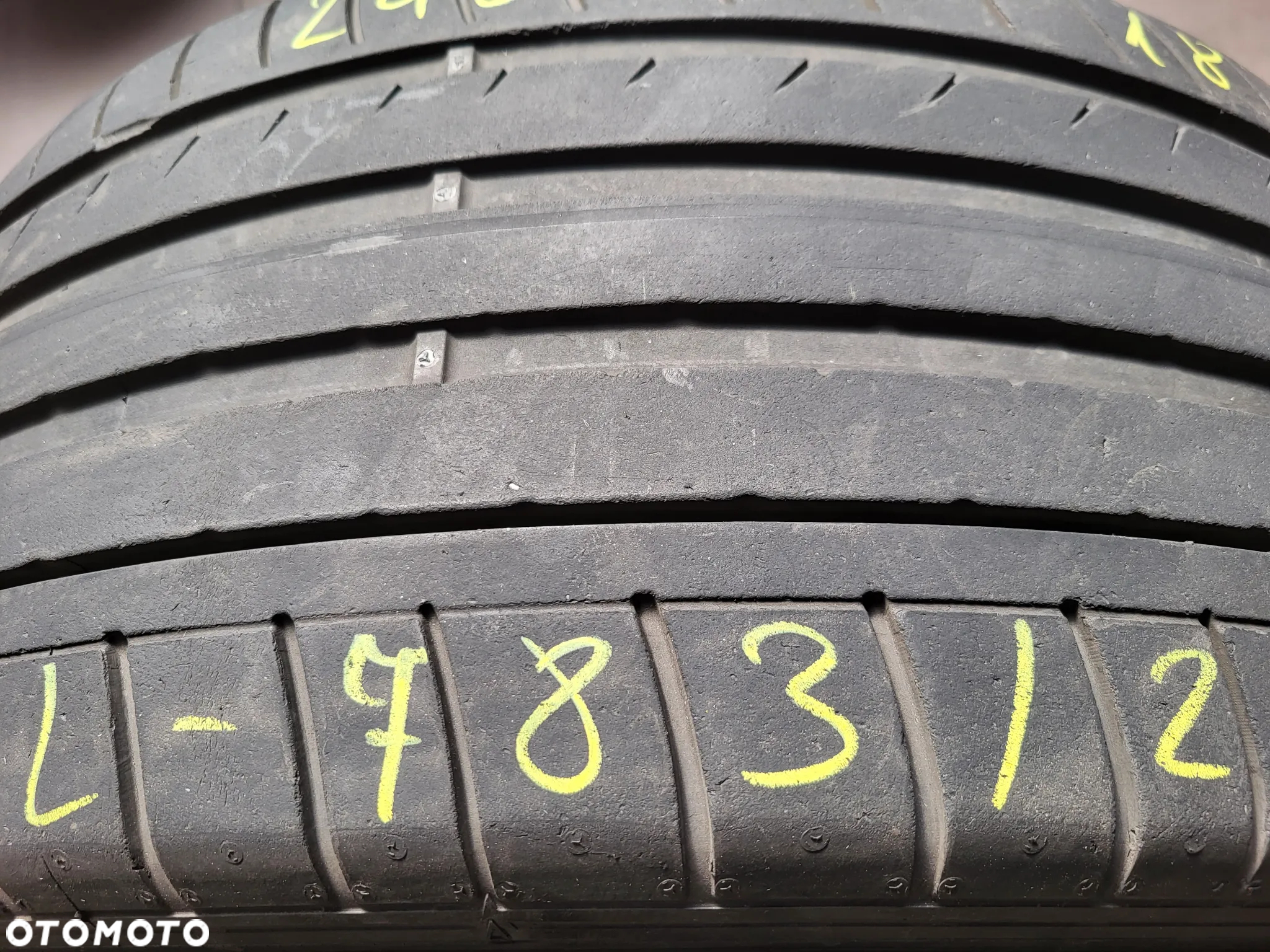 245/40r18 93Y AO (L783/23)003 2szt 4,5/5mm Sport Maxx GT DUNLOP LETNIE - 4