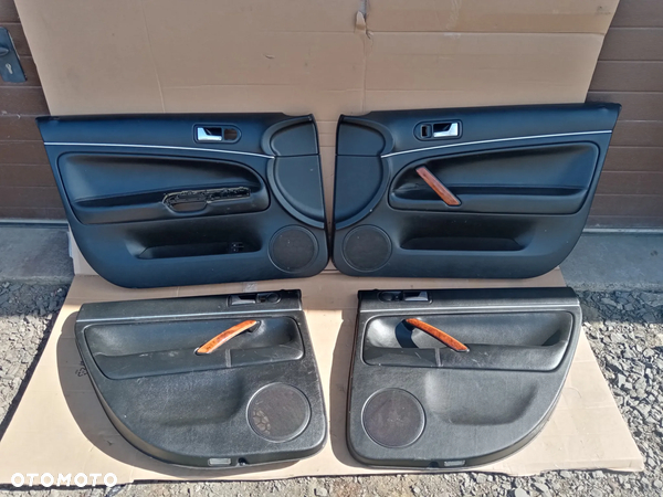 Fotele komplet kanapa skóra elektryczne boczki VW Passat B5 W8 - 12