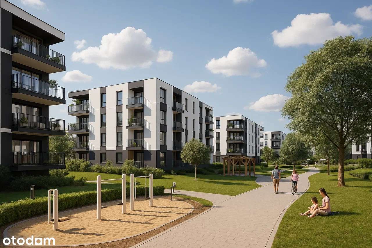 Mieszkanie 3-pokojowe | **Ogród- 18,64m2!** Jasne| Nowoczesne osiedle! - Pełny obrazek: 4/4