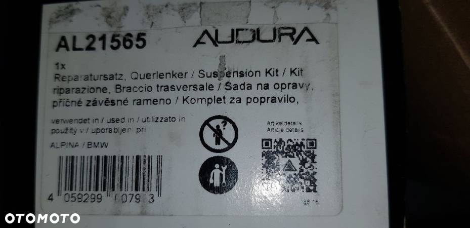 TULEJKA WAHACZA PRZOD TYLNA PR BMW 3 E46 98-05 SZT RTS , Łożyskowanie, wahacz - 2