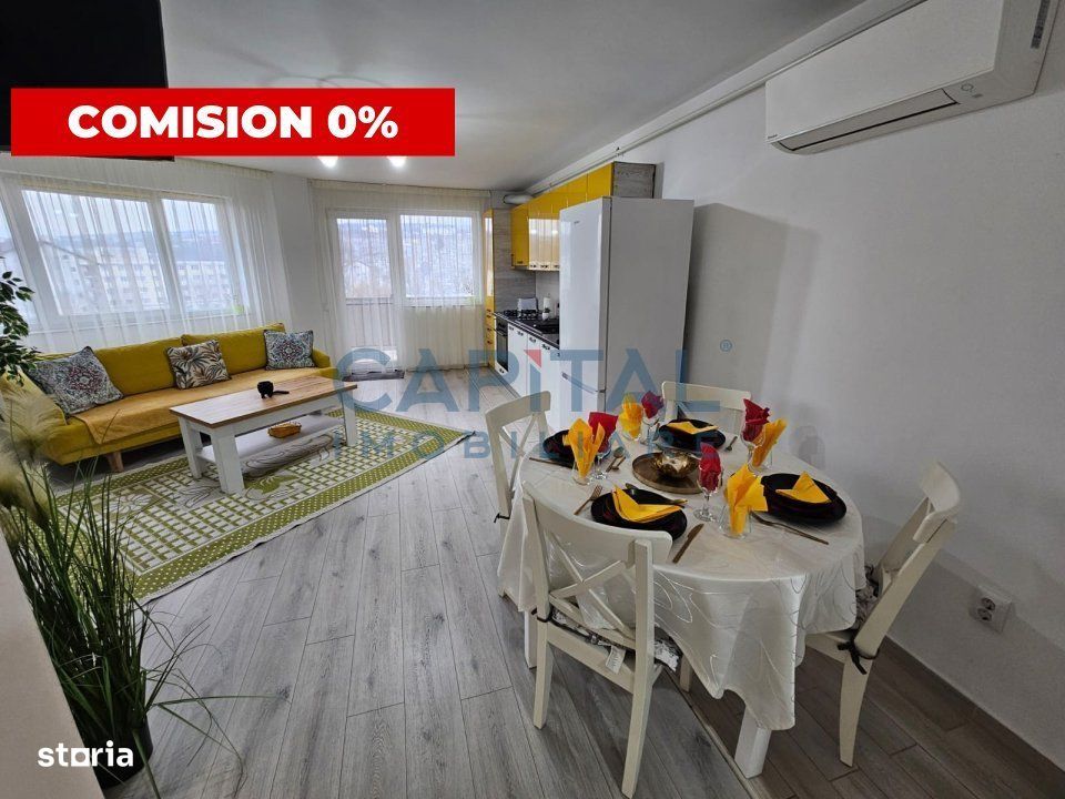 COMISION 0%! Apartament 2 camere, 53mp, modern, Dambul Rotund