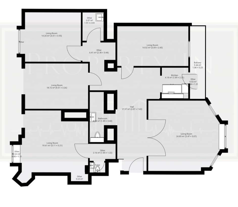 Kamienica 1923r. | 5pok. | balkon | zielone patio |-1