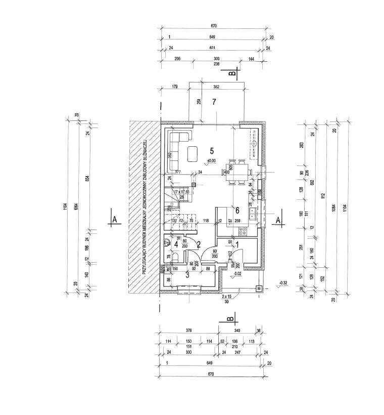 Nowoczesny dom w zabudowie bliźniaczej-8