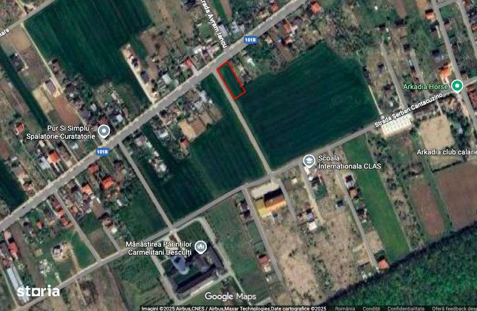 Teren 1.570mp la strada principala, dubla deschidere, Ciofliceni - Sna - Imagine principală: 2/3