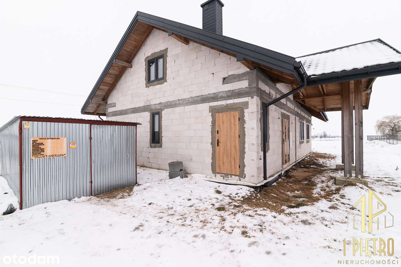 Nowy dom | Do wykończenia | Wszystkie przyłącza| Antresola |Podłogówka-4