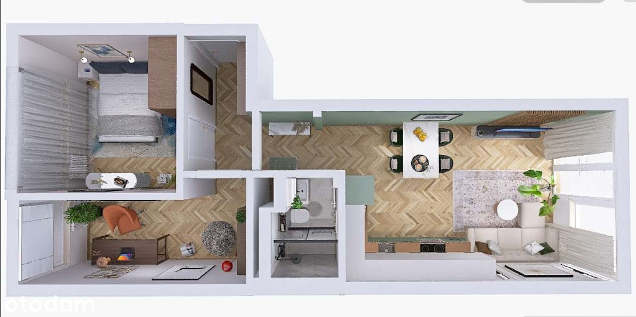 ✅ HIT! ✅ os. Piastowskie, 3 pokoje, PO REMONCIE! Spółdzielczo-własnośc - Pełny obrazek: 2/16