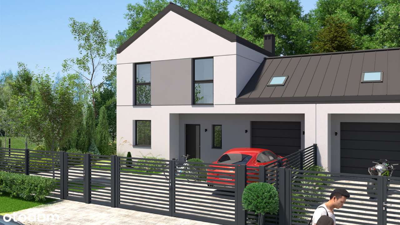 Nowoczesny dom bliźniak w Bobrowcu - bezpośrednio - Pełny obrazek: 5/20