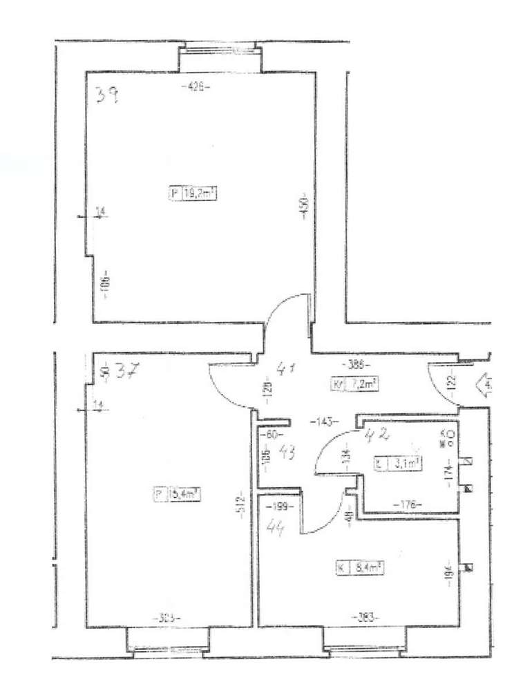 Mieszkanie przy parku Cytadela (53,30 m2) BEZPOŚREDNIO - Pełny obrazek: 2/8