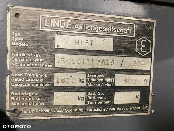 Linde H16T - 4