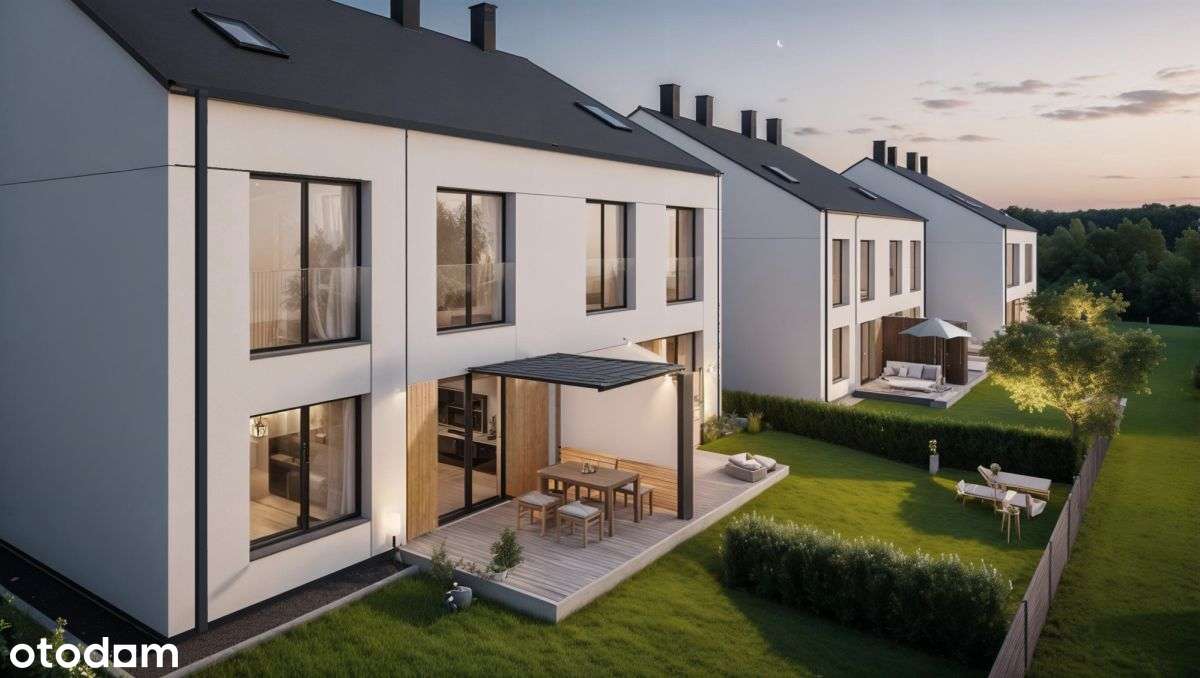 3 pok. mieszkanie z ogrodem narożnym i poddaszem - Pełny obrazek: 5/9