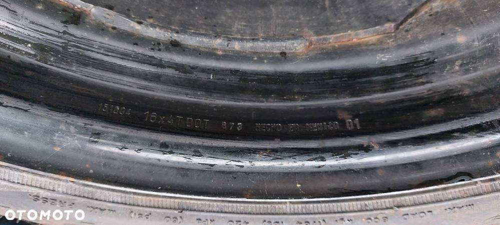 KOŁO DOJAZDOWE FORD TAURUS 135/70R16 16X4 - 2