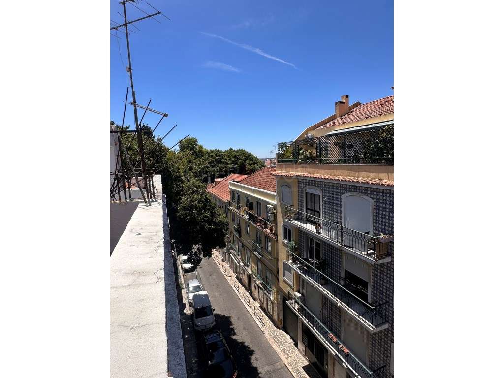 T2 Príncipe Real - Praça das Flores - Terraço-25