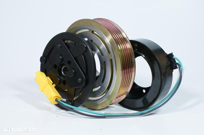 Set bobina, fulie si ambreiaj compresor AC SANDEN SD7V16 / SD6V12 / SD6C12 / SD7C16 6pk 119mm - 2
