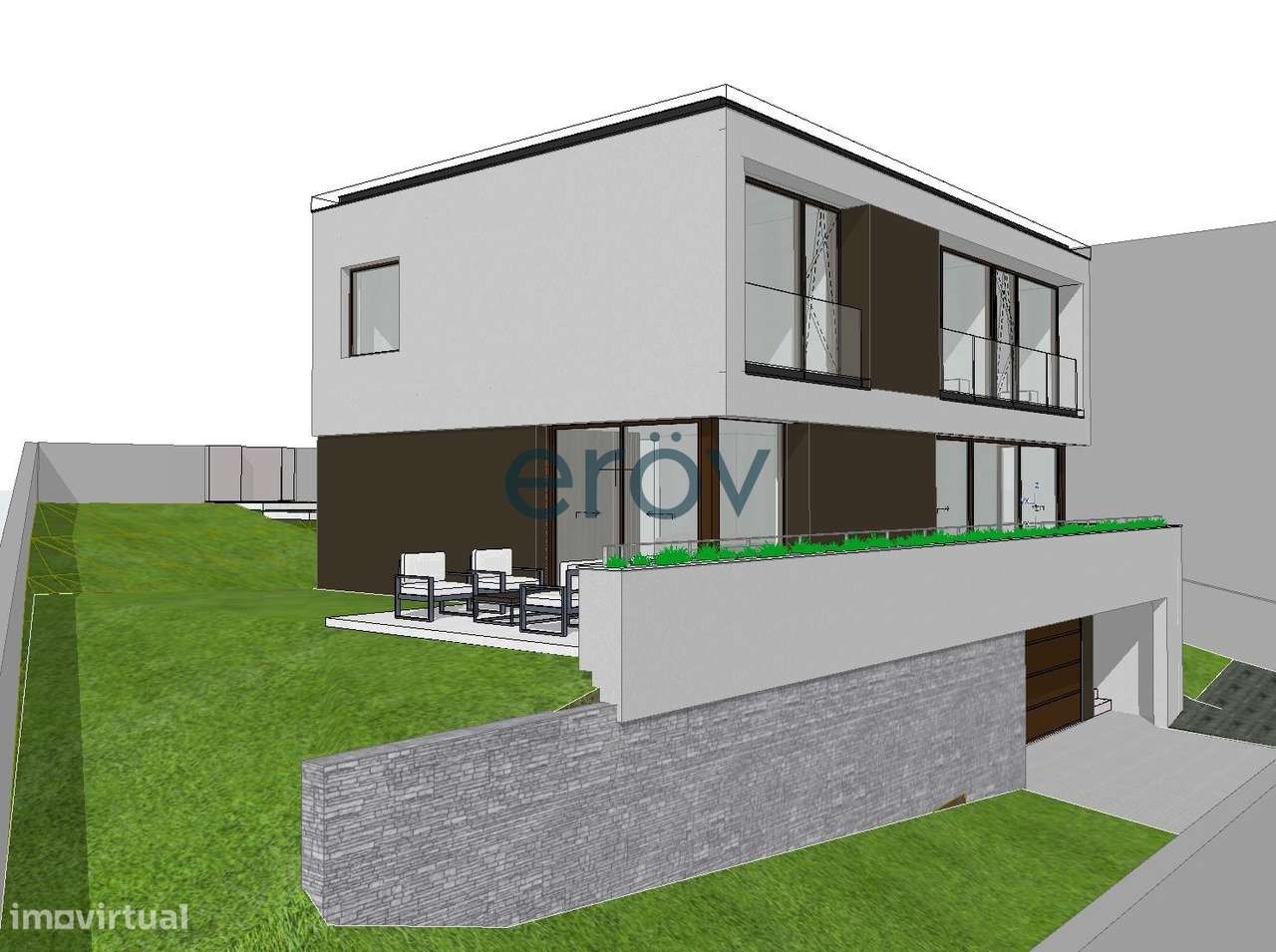 Moradia T3 em Estrutura – Esporões, Braga-11