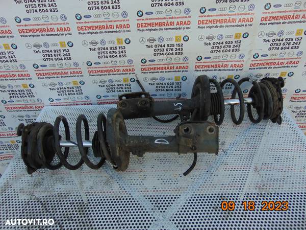 Telescop cu arc Renault Scenic 3 an 2009-2016  amortizoare fata stanga dreapta telescop telescoape fata arcuri - 1