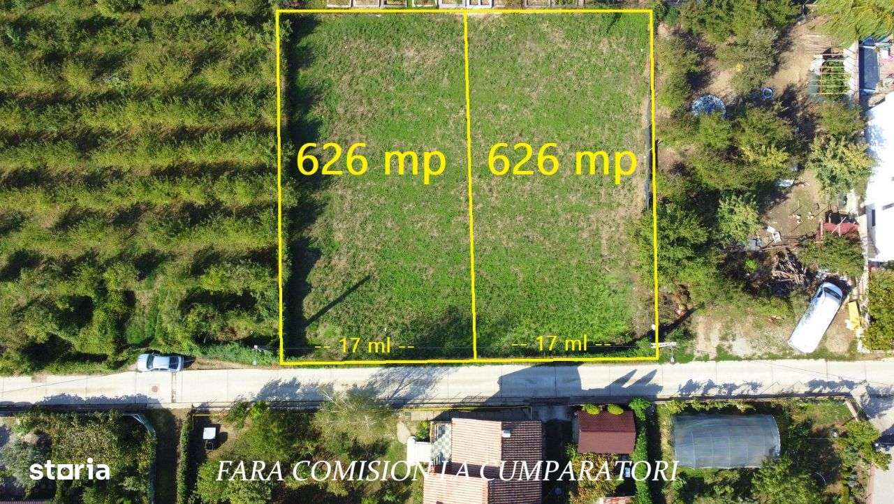 Vladesti, Livada Primarie, Teren 626 mp - Imagine principală: 2/9