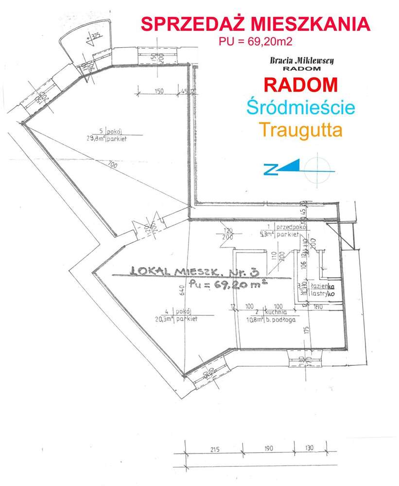 mieszkanie na I piętrze w Centrum-1