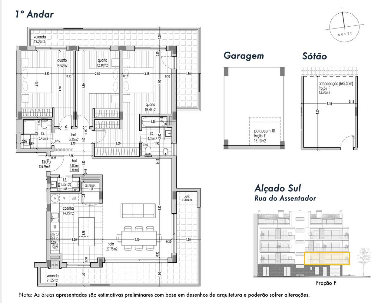 Apartamento T3 com Varanda Ampla e Garagem | Olive 344 – Pinhal Novo-37