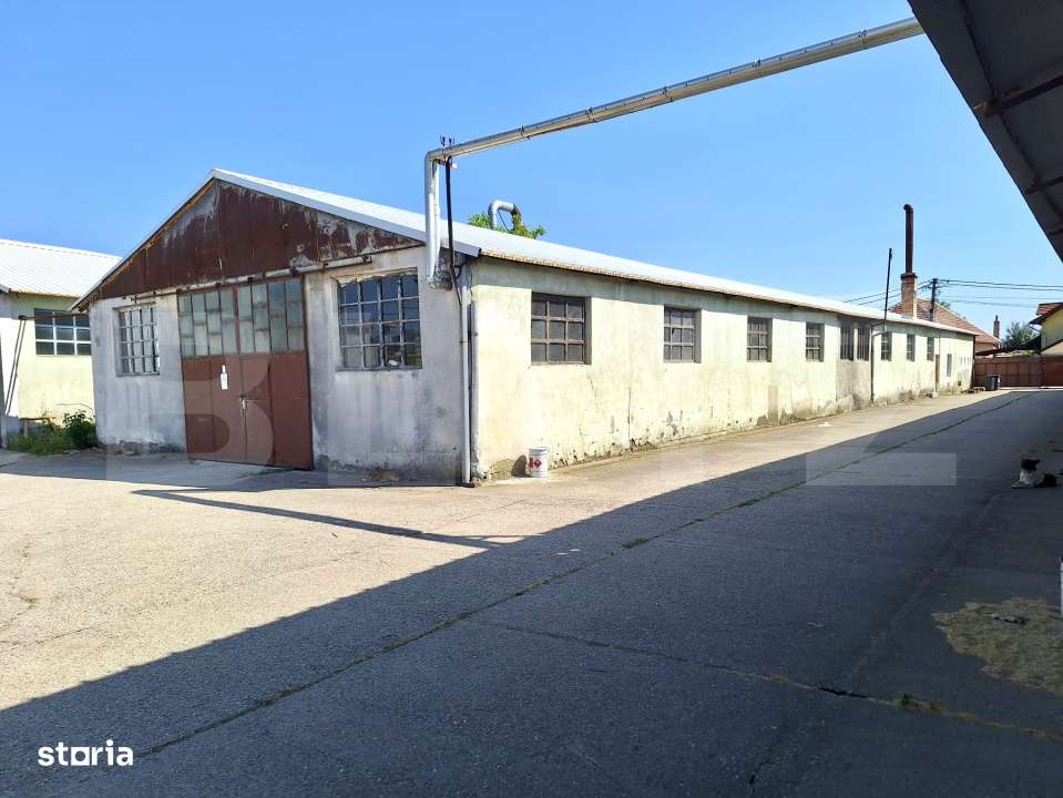 Teren industrial 4.150 mp cu 3 hale moderne cu utilitati,acces dublu s - Imagine principală: 5/6