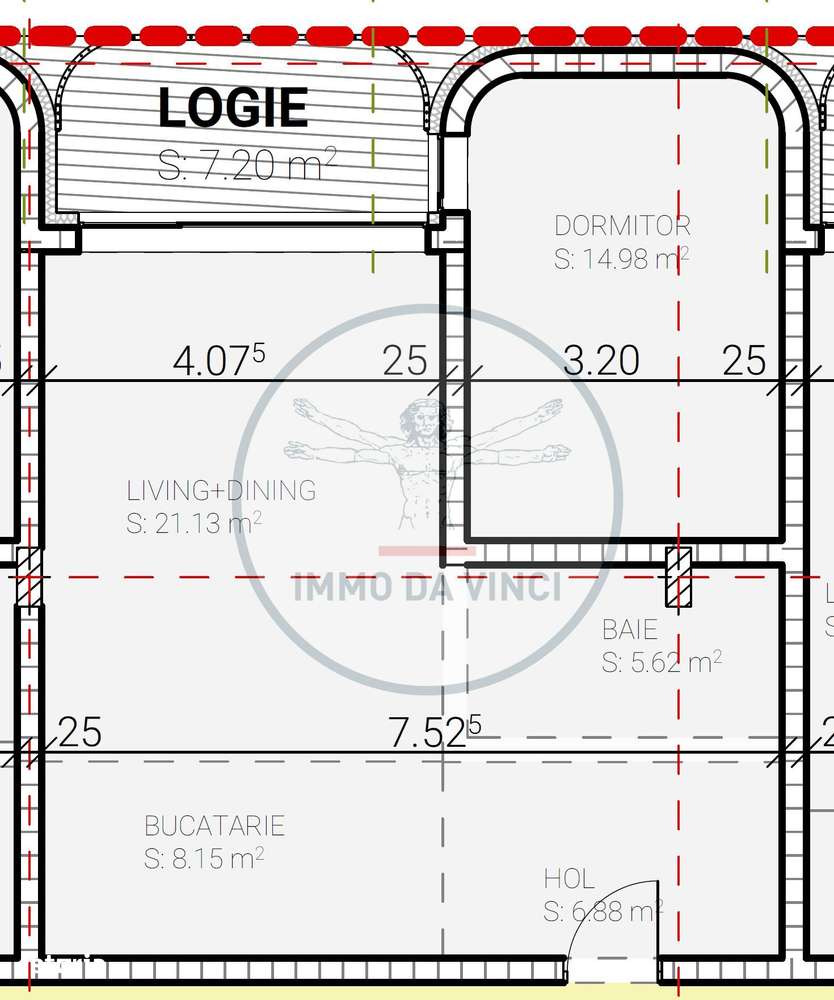 Apartament de vanzare 2 camere 57mp 2550 EUR-MP-12