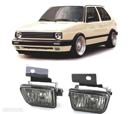 FARÓIS DE NEVOEIRO PARA VOLKSWAGEN VW JETTA 83-91 GOLF 2 83-92 - 1